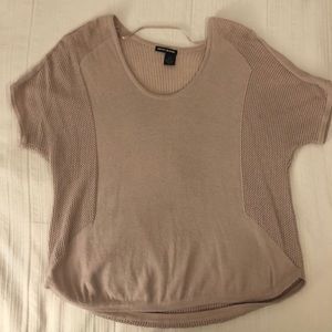 DKNY Light Pink Knit Short Sleeve